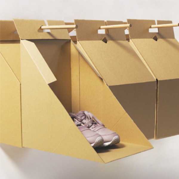 “Shelf” Hanging shoe box design by Agnieszka Szmyd wins award of the FOPS company