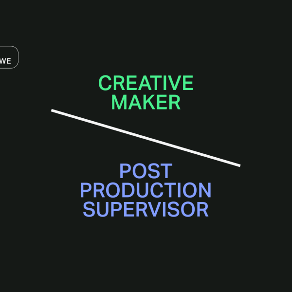 Creative Maker i Post Production Supervisor