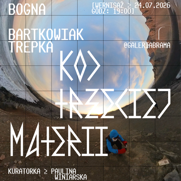 Kod Trzeciej Materii | Bogna Bartkowiak-Trepka