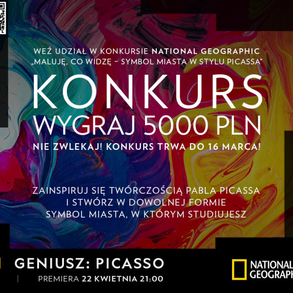 Konkurs artystyczny National Geographic. Stwórz symbol miasta w stylu Picassa 