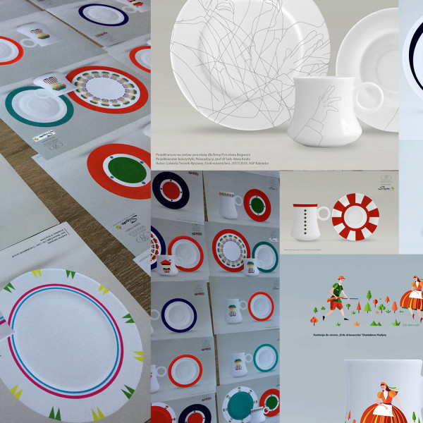 Design students put new designs into production with Porcelana Śląska BGH Bogucice