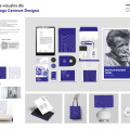 Projekt identyfikacji Akademickiego Centrum Designu, Aleksandra Procak, praca konkursowa, 2016