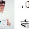 Kamil Kowalczyk, 2 miejsce w konkursie The European Product Design Award™ Silver 2018 /Other Products designs / Student Tubes - Cnc Machining Center, Praca dyplomowa w Pracowni Projektowania Ergonomicznego, promotor dr hab. Andrzej Sobaś.