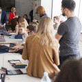 aranżacja wnętrza świetlicy środowiskowej w Katowicach