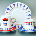 projekt wzoru graficznego - seria muzyczna Zespół Mazowsze filiżanki Porcelana Bogucice