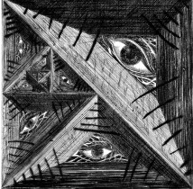Engram14, miedzioryt-sucha igła, 12,5x12,5cm,1994