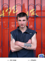 Chłopiec, z cyklu A-Z (Gabloty edukacyjne), Andrzej Tobis, 2007