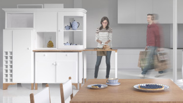 Kredens w aspekcie współczesnego wnętrza i kultury stołu / Martyna Król / 2016