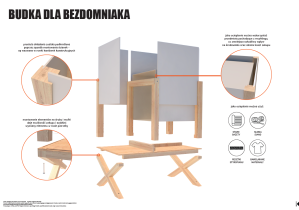 Projekt budki dla kotów wolno żyjących