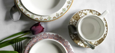 Projekt zestawu naczyń dla sektora HoReCa w oparciu o lokalną tożsamość miejsca.