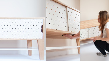 Projekt elementów wyposażenia przestrzeni mieszkalnej / Małgorzata Romanowska / 2016