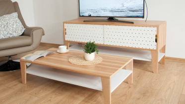 Projekt elementów wyposażenia przestrzeni mieszkalnej / Małgorzata Romanowska / 2016