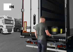 Zestaw naczyń dla kierowców dalekobieżnych.