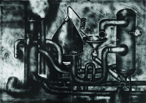 Marcin Hajewski, Distiller of Thoughts, offset, 140 x 100cm, 2015