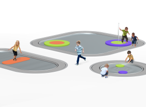 Zestaw urządzeń do zabawy wodą