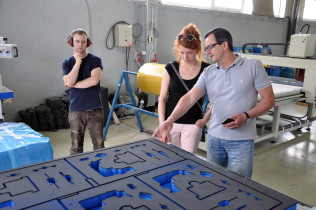 Wizyta w firmie Polting Foam, Gliwice