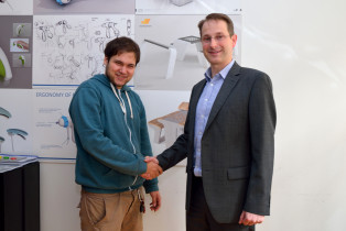 Marek Kasperek (I nagroda), Luk Palmen, Konkurs na urządzenie do sterowania komputerem, 2014