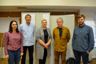 Joanna Pastusińska, Andrzej Sobaś, Tadeusz Jelec, Michał Latko, warsztaty, 2019
