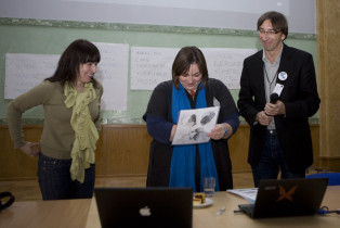 Justyna Lauer, Zuzana Skalska, Andrzej Sobaś prezentacje