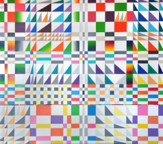 Justyna Szewczyk, Folk IV, olej na płótnie, 2013