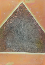 Tr&oacute;jca 100x70 2012 lithopastel
