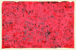 Bianka Szlachta, bez tytułu, litografia, 100x70, 2011