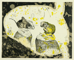 Patrycja Juszczak, bez tytułu, litografia, 100x70, 2010