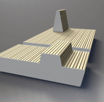 Kolekcja siedzisk FIN, projetk dla Komserwis