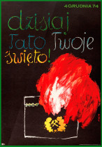 Dzisiaj Tato Twoje święto! &mdash; 4 grudnia, offset, 1976 r.