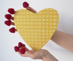 Wafel tortowy suchy serce, Karolina Konopka, 2020