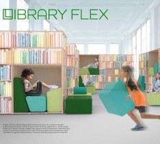 Karolina Sielski. Wnętrze biblioteki