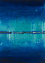 "W głąb", 2019, olej, 180 x 130 cm