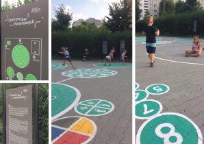 Projekt grafiki i nośników dla Centrum Gier Plenerowych 