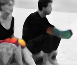 Anita Szymocha, Język ciała II, Druk cyfrowy, 50 x 50 cm, 2017