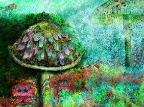 Dagmara Cieślica, Habitat, Druk cygrowy, 70 x 52cm, 2015