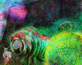 Dagmara Cieślica, Habitat, Druk cyfrowy, 70 x 55 cm, 2014