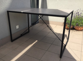 Projekt stołu ogrodowego, prototyp