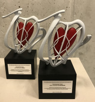 Projekt jubileuszowej statuetki dla Śląskiego Centrum Chor&oacute;b Serca