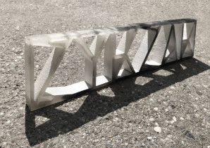 interpretacja przestrzenna znaku graficznego / Natalia Lach / 2021