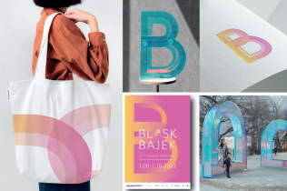Projekt tożsamości wizualnej festiwalu Blask Bajek, Natalia Dęga, Kinga Sobolewska, 2022