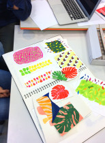 kolorystyka - w pracowni