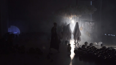 Anna Aderek - „Duchy siebie" | działanie scenograficzno-performatywne | 2018