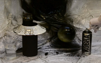 Kumulacja zła, (Materializacja niematerialnego), kadr video, Marta Wojtaszek