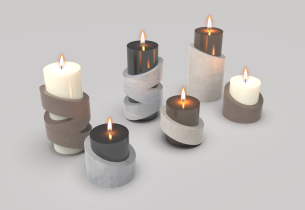 Projekt kolekcji świec dla producenta Polwax S.A. | Joanna Pastusińska, Karolina Nowak