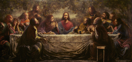 Ostatnia Wieczerza 387x180 cm