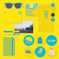 Projekt systemu identyfikacji wizualnej miasta Darłowo / Hanna Sieńko / 2017