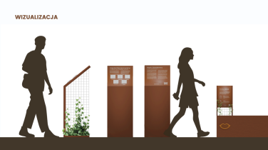 Re-design tablic informacyjnych w Parku Zamkowym, Zuzanna Kotowska, 2025