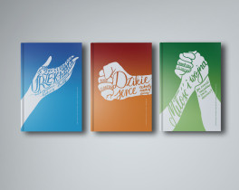 Anna Religa / Layout serii wydawniczej książek o treści religijnej / 2018