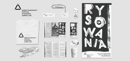 Monika Jarosławska / Identyfikacja wizualna Międzynarodowego Festiwalu Rysowania / 2018