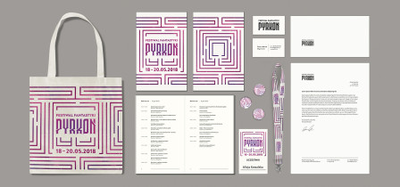 Magda Pawlik / Identyfikacja wizualna festiwalu Pyrkon / 2018